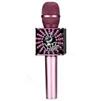 Toy Lab Micrófono Karaoke Oficial La Voz Rosa y Negro- color (SD007)